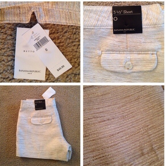 NWT Banana republic dress shorts - Picture 2 of 4