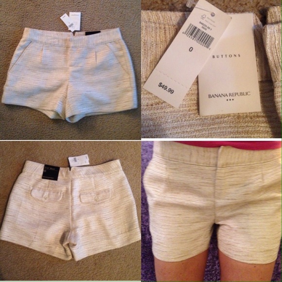 NWT Banana republic dress shorts - Picture 4 of 4
