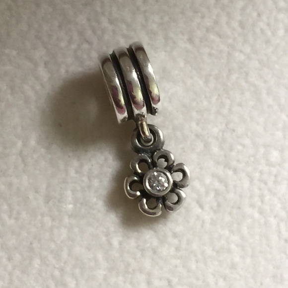 💯Authentic Pandora Flower Dangle