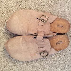 NWOT Mossimo Birkenstock slide ons size 10
