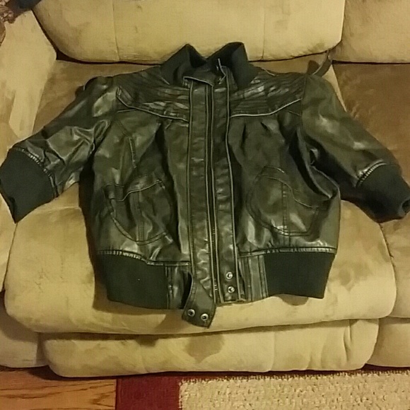 Leather jacket
