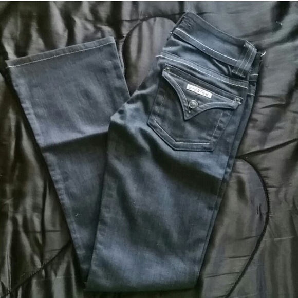 Dark boot cut Hudson jeans