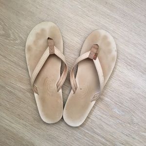 White Rainbow Sandals