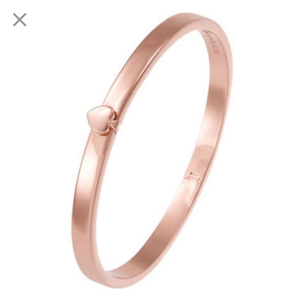 Kate Spade rose gold bangle