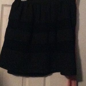 Black skirt
