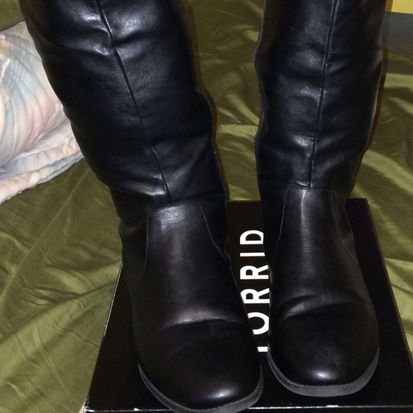 Catherine's/ lane Bryant over the knee boots