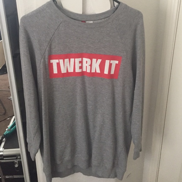 H&M Twerk It Crewneck Sweater