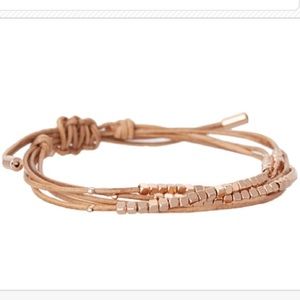Rose gold Fossil bracelet