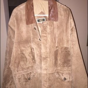 Joseph Abboud Suede Leather Jacket