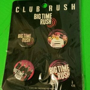 Big Time Rush pin set