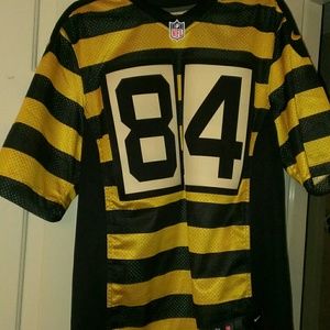 Men's steeler throwback jeresy