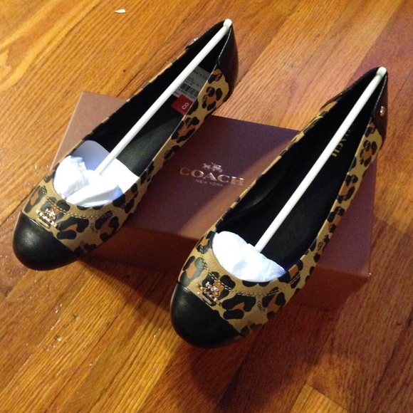 Coach Shoes - Coach leopard shoes