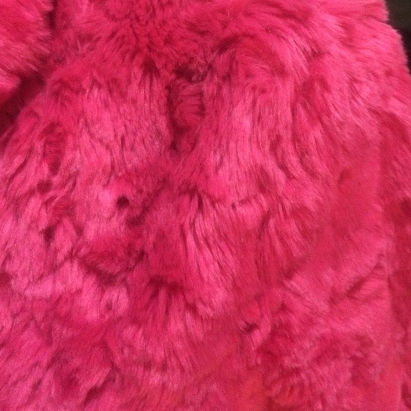 Pink fur jacket - Picture 3 of 4