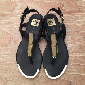 Dolce Vita Black Stella Abley Sandals