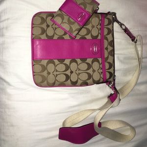 Coach and wallet set