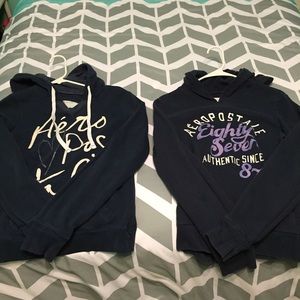 2 Medium Aeropostale hoodies for $15 for both