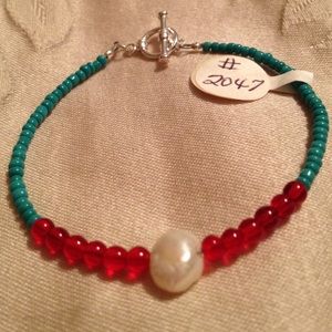 Handmade Bracelet with Freshwater Pearl
