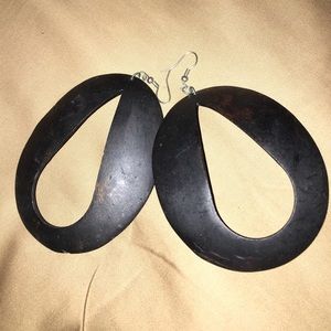Wooden earrings