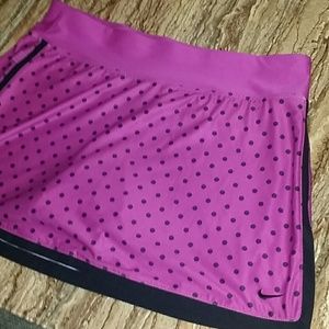 LIKE NEW! POLKA DOT NIKE DRI Fit Skort!