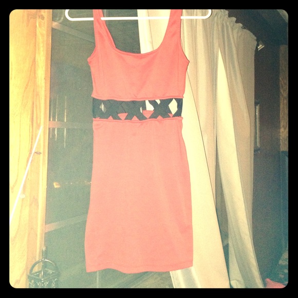Bright red Charlotte Russe dress xsmall