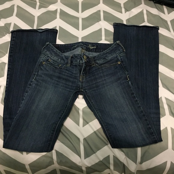 American Eagle flare jeans size 0 long for $10