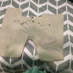 Gently worn size 5 khaki pants for $8.