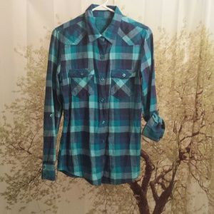 Cute flannel top