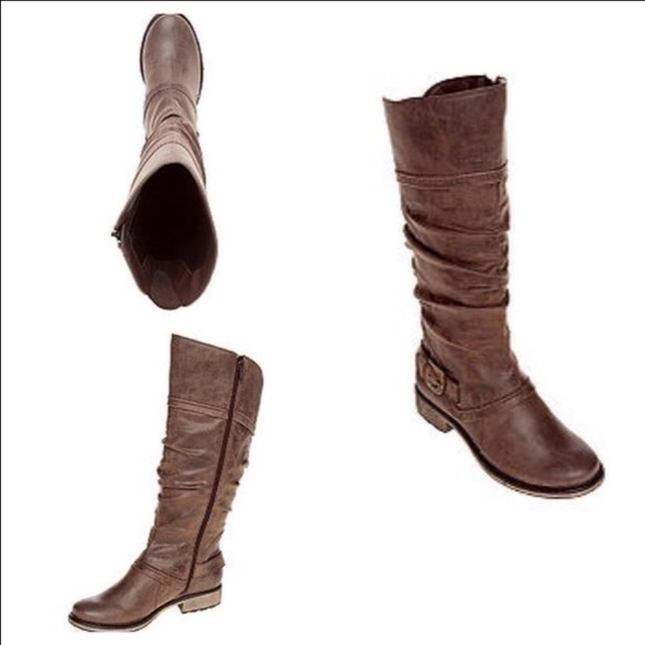 Brown boots