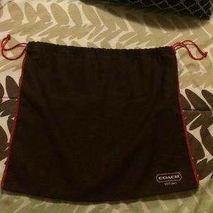 Coach dust cover bag 👜