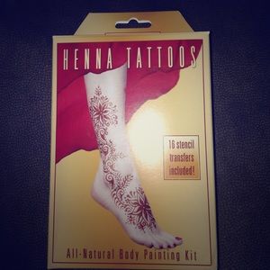 Henna Tattooing Kit (read description)
