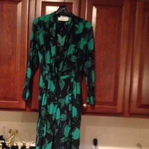 Green and black Jump suit