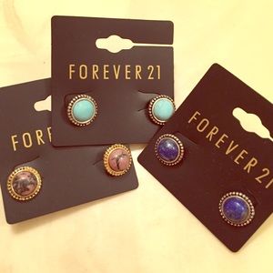 Forever 21 earrings - 3 pk