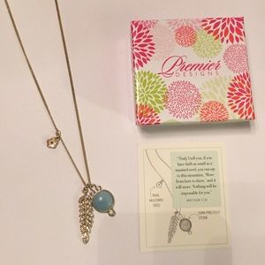 New Premier Designs Matthew 17:20 Necklace + Card