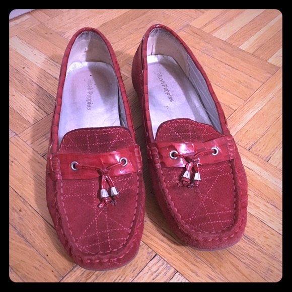 Hush poppies flat shoe