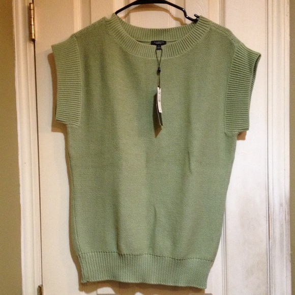 Talbots Size S Pale Green Sweater
