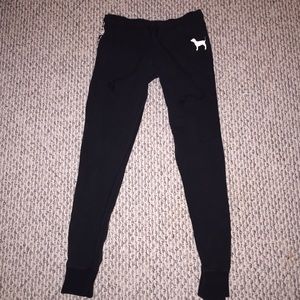 Black PINK jogger sweats