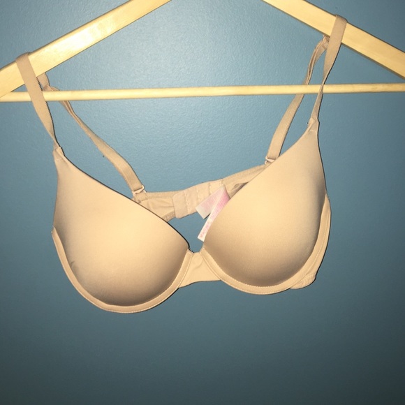PINK Push-up Nude Bra