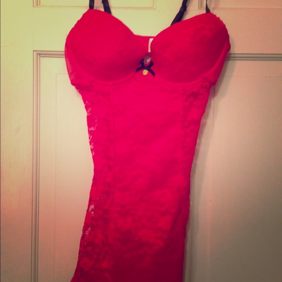 Red teddy