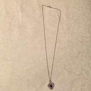 July birthstone necklace