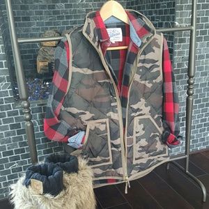 J.Crew Camo Print Vest