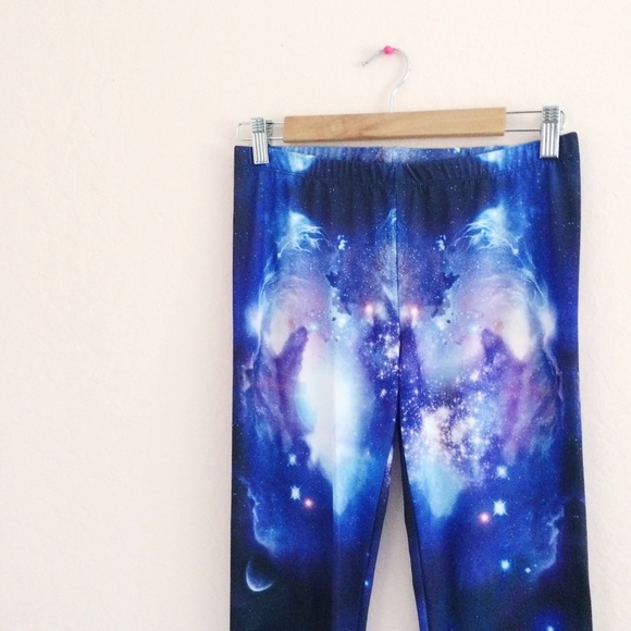 f21 galaxy leggings