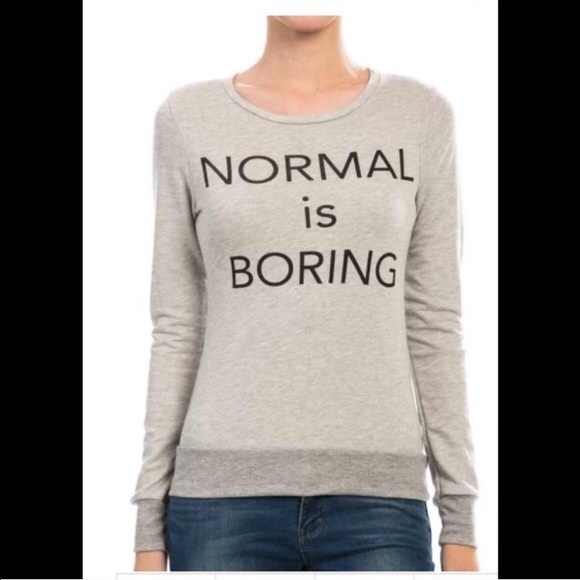 💫12/9 HP💫 Heather Gray Printed Sweater - Picture 3 of 3