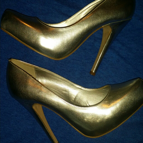OK silver heels