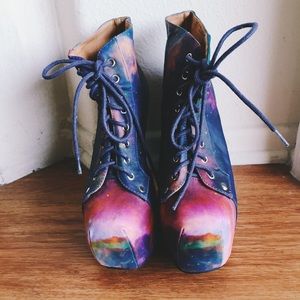 Jeffrey Campbell X BLACKMILK Galaxy Lita