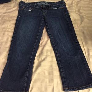 American Eagle skinny Crops Sz 6