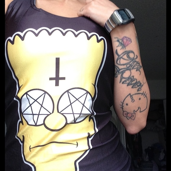 Bart Simpson workout top