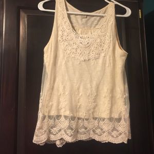 Cream tank