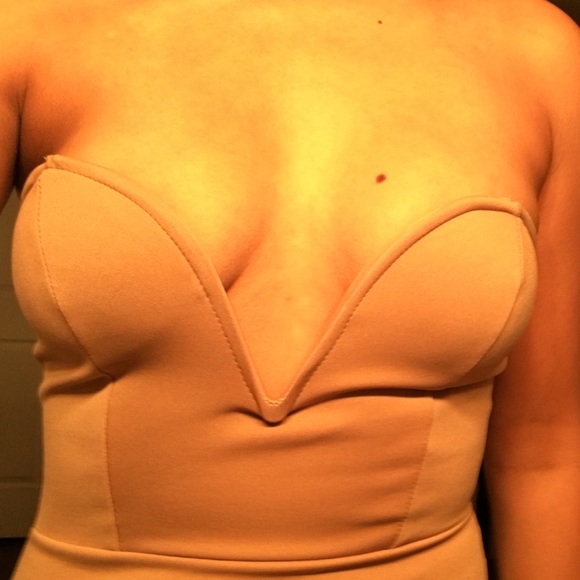 Beige bodysuit