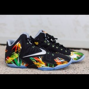 "Sold on Merc" Lebrons 11's "Everglades"