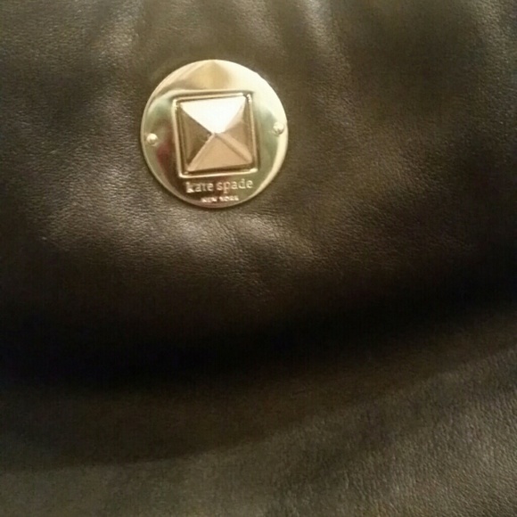 Black Leather Kate Spade Purse - Picture 2 of 4